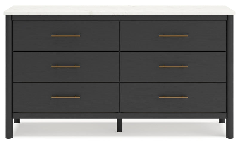 Cadmori Grey Upholstered Bedroom Set