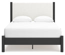 Cadmori Grey Upholstered Bedroom Set