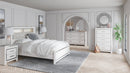 Altyra Panel Bookcase Bedroom Set