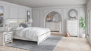 Altyra Panel Bookcase Bedroom Set