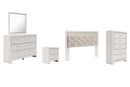 Altyra Panel Bookcase Bedroom Set