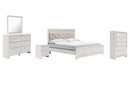 Altra White Panel Bedroom Set