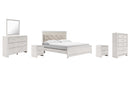 Altra White Panel Bedroom Set