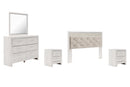 Altyra Panel Bookcase Bedroom Set