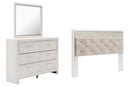 Altyra Panel Bookcase Bedroom Set