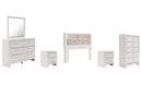 Altyra Panel Bookcase Bedroom Set