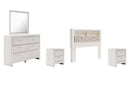 Altyra Panel Bookcase Bedroom Set