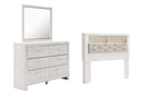 Altyra Panel Bookcase Bedroom Set
