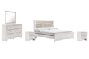 Altyra Panel Bookcase Bedroom Set