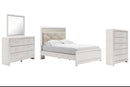 Altra White Panel Bedroom Set