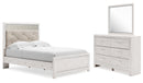Altra White Panel Bedroom Set
