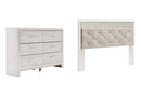 Altyra Panel Bookcase Bedroom Set