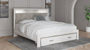 Altyra Panel Bookcase Bed