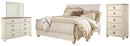 Willowton Beige Panel Bedroom Set