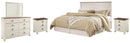 Willowton Beige Panel Bedroom Set