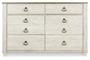 Willowton Beige Panel Bedroom Set