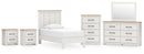 Linnocreek White Panel Bedroom Set
