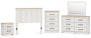 Linnocreek White Panel Bedroom Set