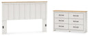 Linnocreek White Panel Bedroom Set