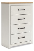 Linnocreek White Panel Bedroom Set