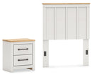Linnocreek White Panel Bedroom Set