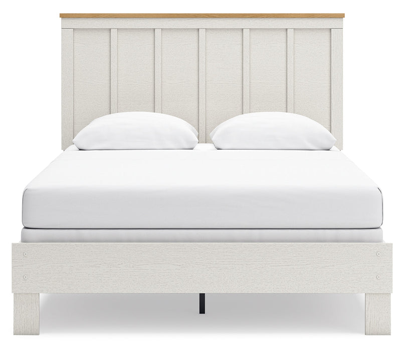 Linnocreek White Panel Bedroom Set