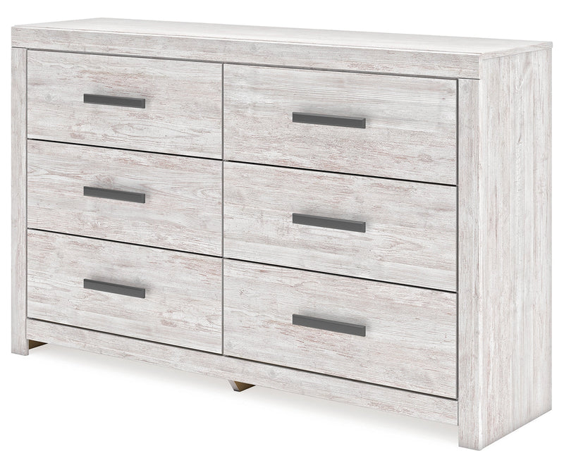 Cayboni White Panel Bedroom Set