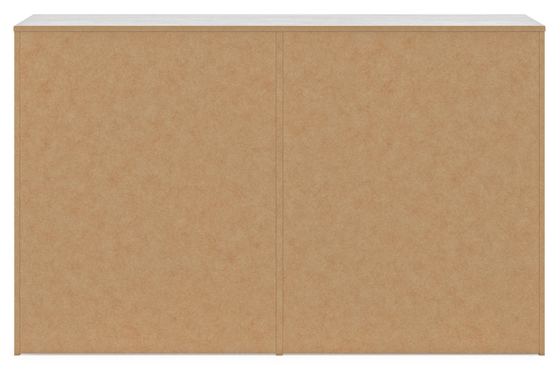 Cayboni White Panel Bedroom Set