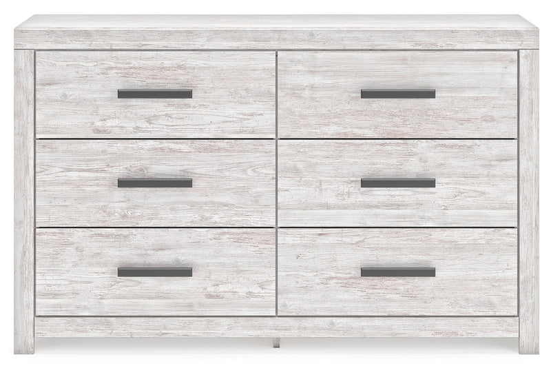 Cayboni White Panel Bedroom Set