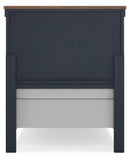 Landocken Blue Panel Bedroom Set