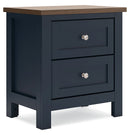 Landocken Blue Panel Bedroom Set