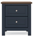 Landocken Blue Panel Bedroom Set
