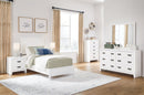 Binterglen White Panel Bedroom Set