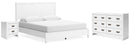 Binterglen White Panel Bedroom Set