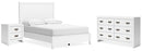 Binterglen White Panel Bedroom Set