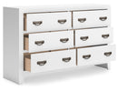 Binterglen White Panel Bedroom Set