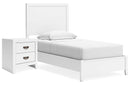 Binterglen White Panel Bedroom Set