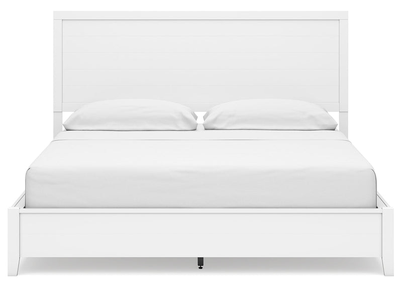 Binterglen White Panel Bedroom Set