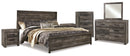 Wynnlow Grey Crossbuck Panel Bedroom Set