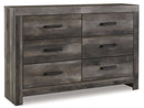 Wynnlow Grey Crossbuck Panel Bedroom Set