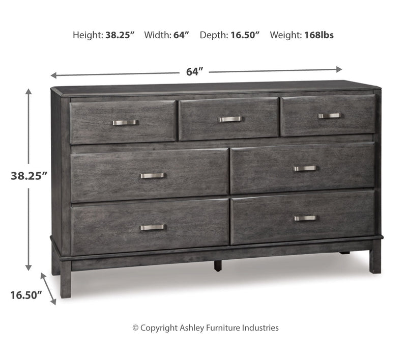 Caitbrook Grey Storage Bedroom Set
