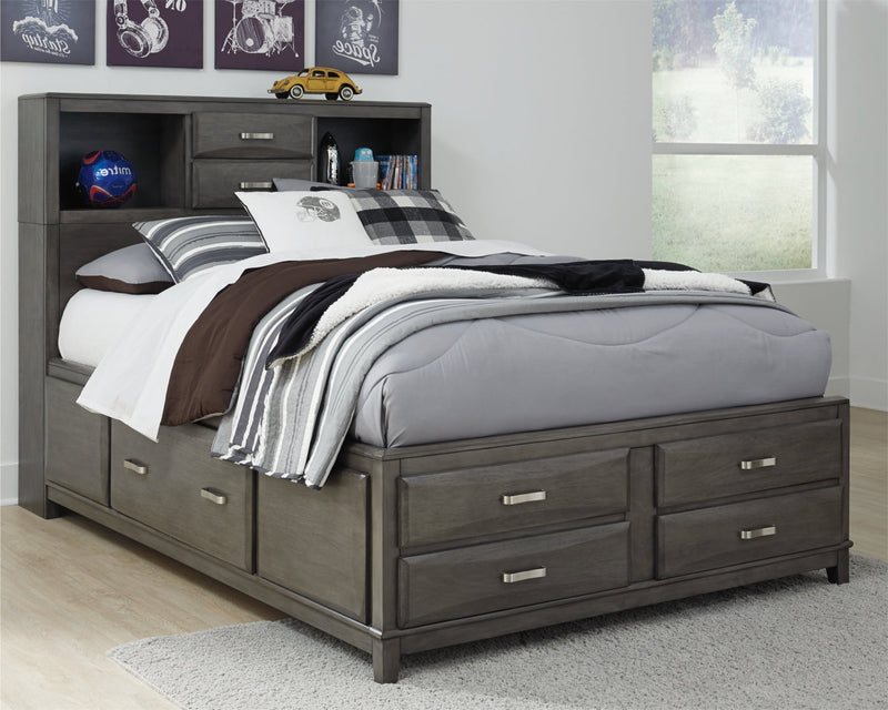 Caitbrook Storage Bed with 8 Drawers