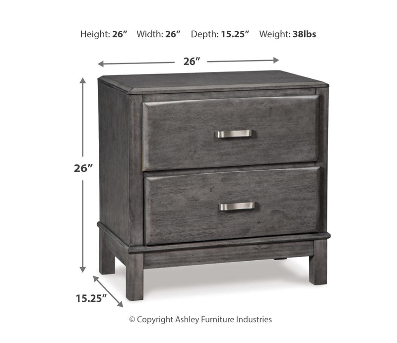 Caitbrook Grey Storage Bedroom Set