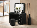 Avery Vanity W/Led Black