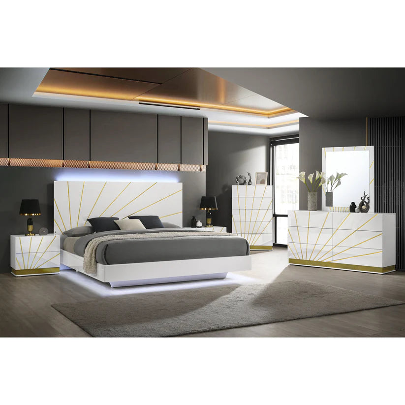 B59 Safa (White/Gold)