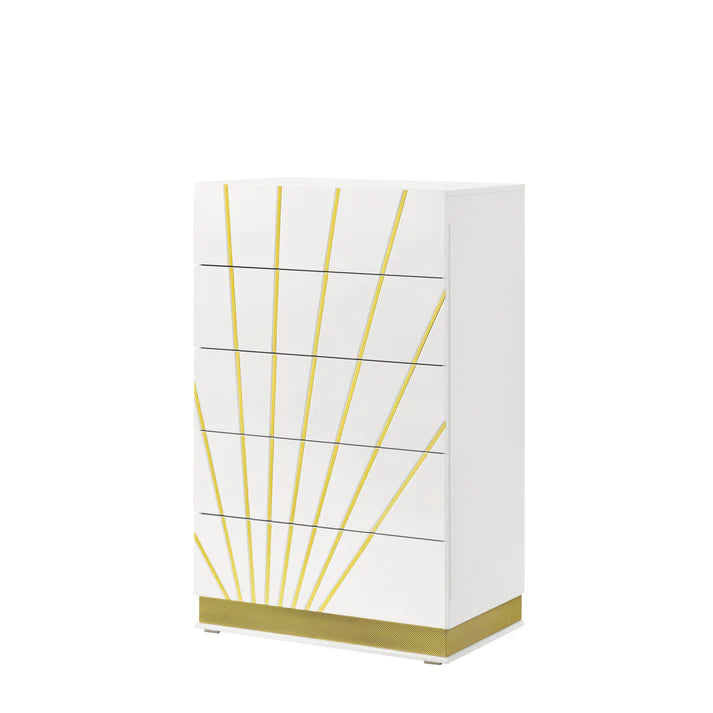 B59 Safa (White/Gold)