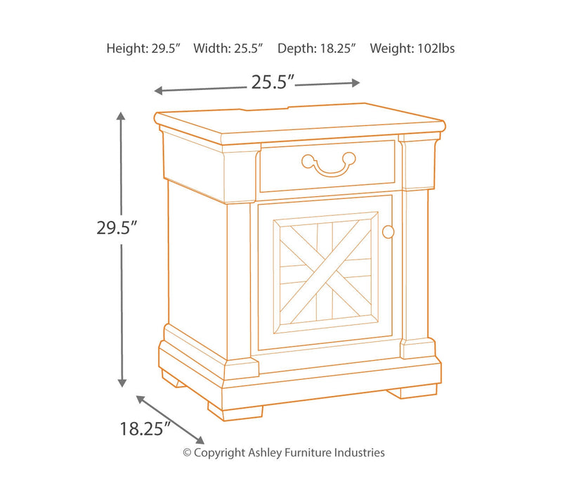 Bolanburg One Drawer Night Stand