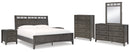 Montillan Grey Panel Bedroom Set