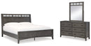 Montillan Grey Panel Bedroom Set