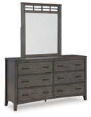 Montillan Grey Panel Bedroom Set